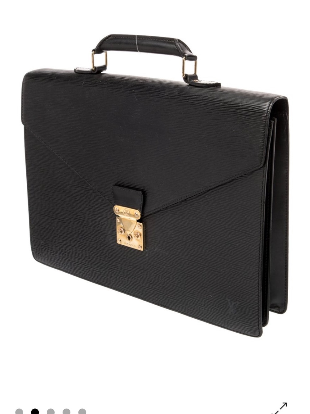 Authentic Louis Vuitton Epi Leather Briefcase - Picture 4 of 9